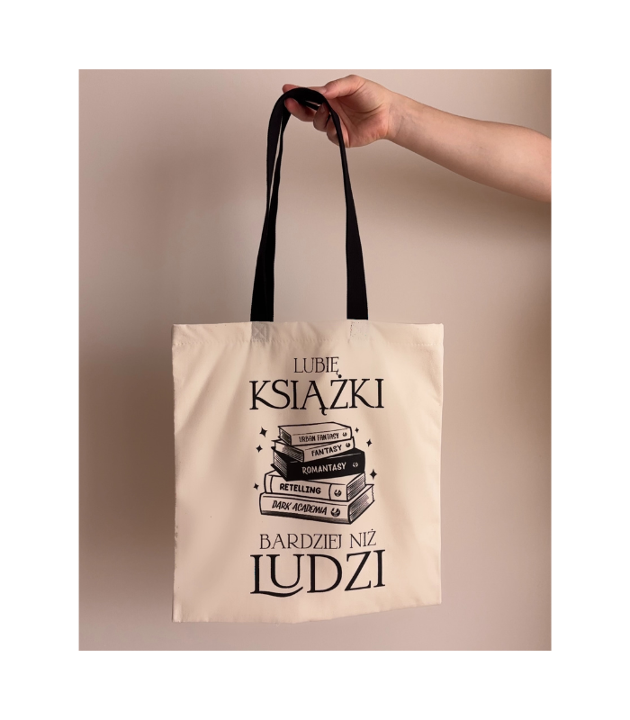 Torba "Bardziej lubię książki niż ludzi"