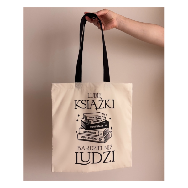 Torba "Bardziej lubię książki niż ludzi"