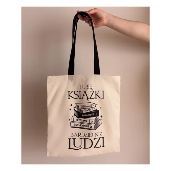 Torba "Bardziej lubię książki niż ludzi"
