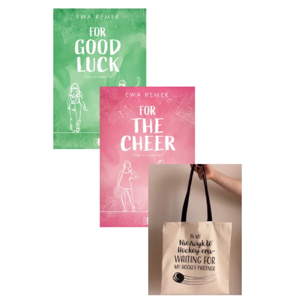 For Good Luck + For the Cheer + NieZwykła hokejowa torba