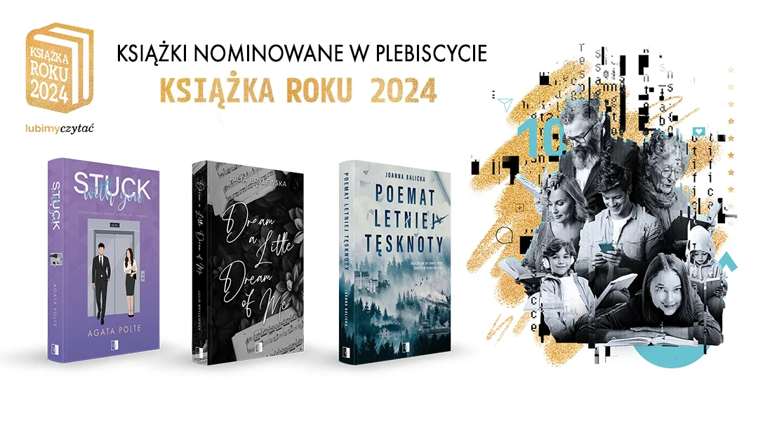 Książki nominowane w plebiscycie Książka Roku 2024