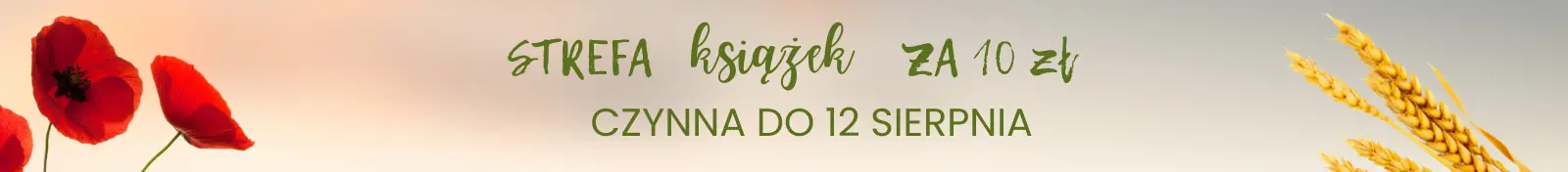 Strefa Książek za 10zł! Czynna tylko do 12 września!