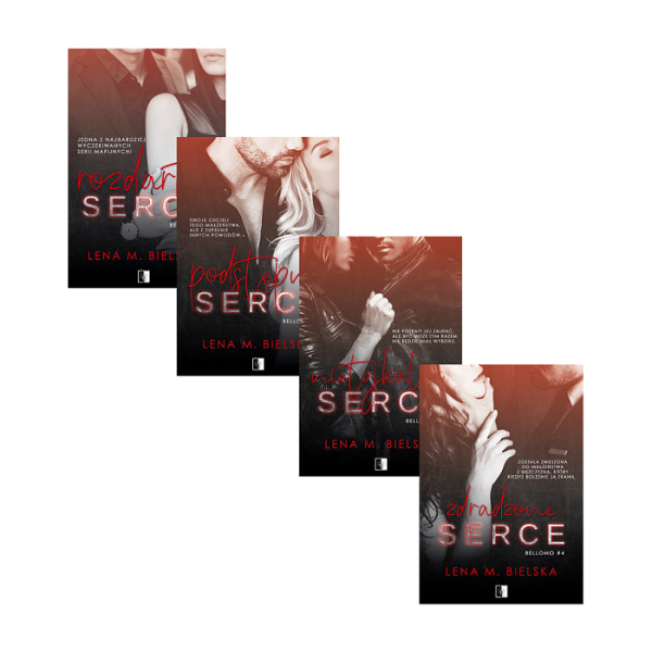Rozdarte serce + Podstępne serce + Nietykalne serce + Zdradzone serce